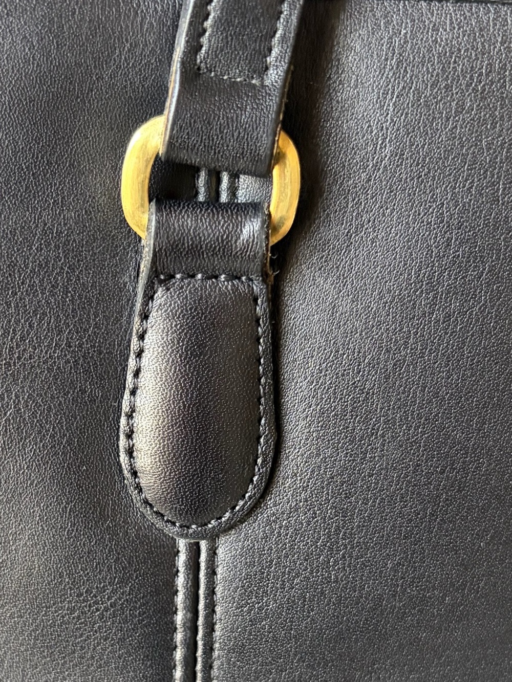 Coach Black Leather Laptop Shoulder Bag - Picture 2 of 9